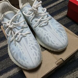 adidas Athletic Shoes - White and Blue
